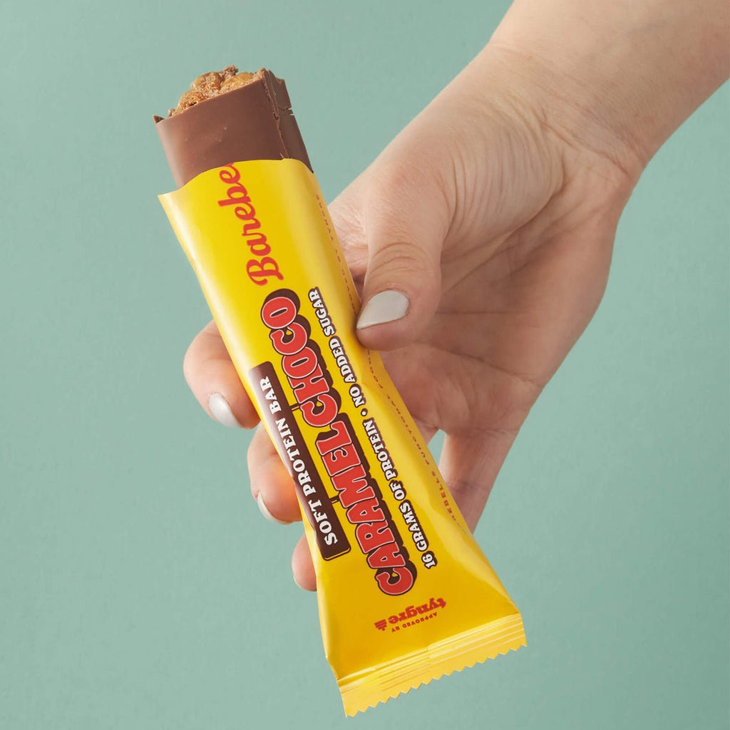 Barebells Soft Protein Bar Caramel Choco 55 gram-Highwhey.no