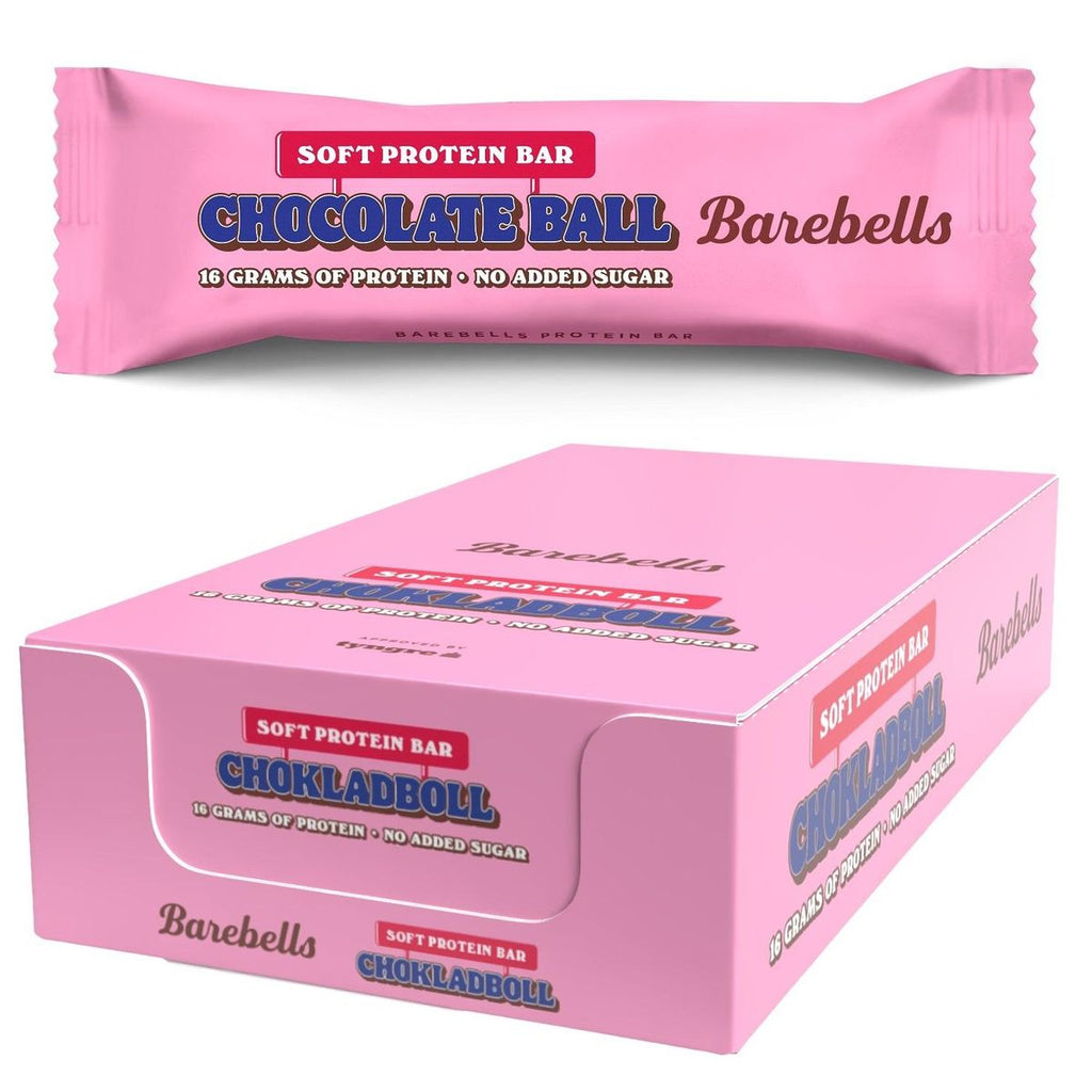 Barebells Soft Protein Bar Chocolate Ball 55 gram-Highwhey.no