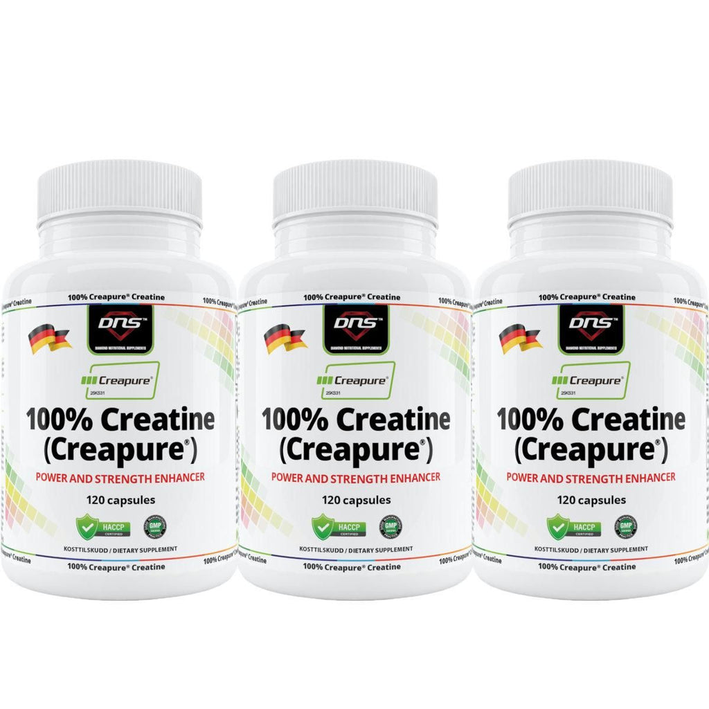 DNS 100% Creapure® Creatine 120 kapsler-Highwhey.no
