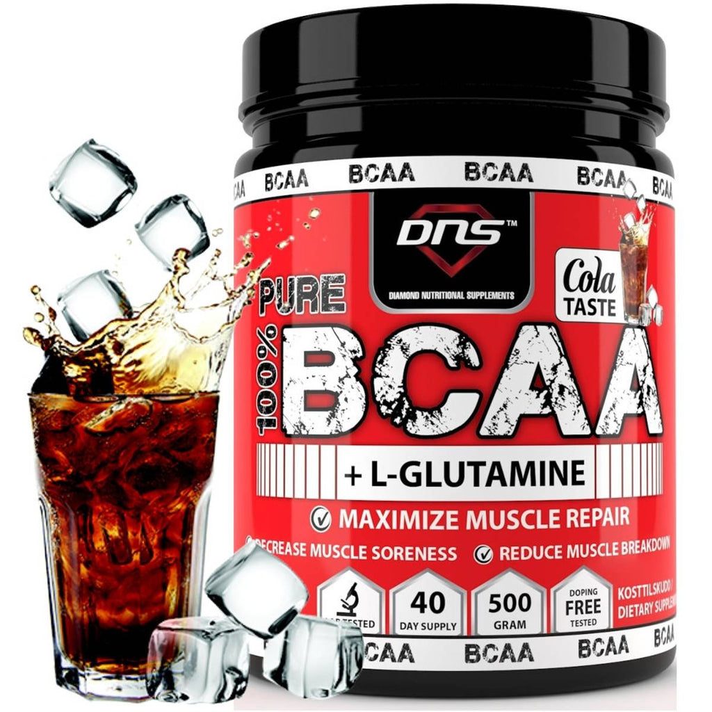DNS BCAA + L-Glutamine Cola Taste 500 gram-Highwhey.no