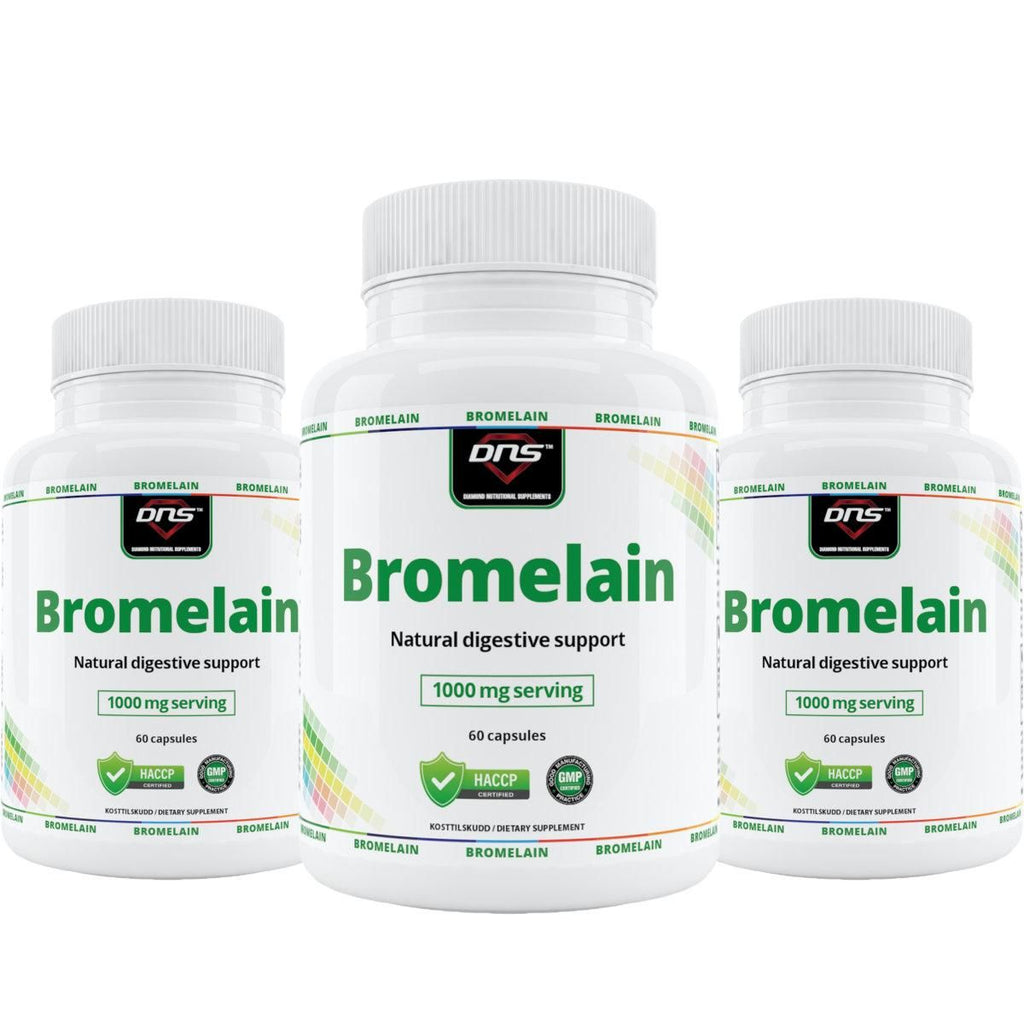 DNS Bromelain - Natural Digestive Support 60 kapsler-Highwhey.no