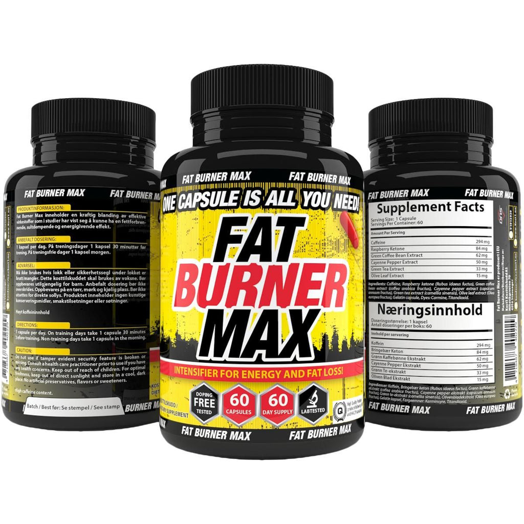 DNS Fat Burner MAX 60 kapsler-Highwhey.no