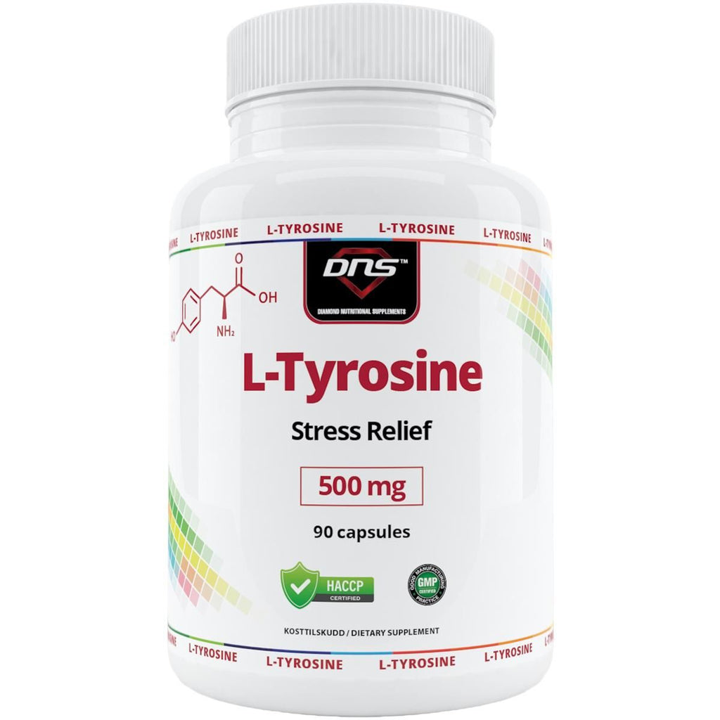 DNS L-Tyrosine Stress Relief 90 kapsler-Highwhey.no
