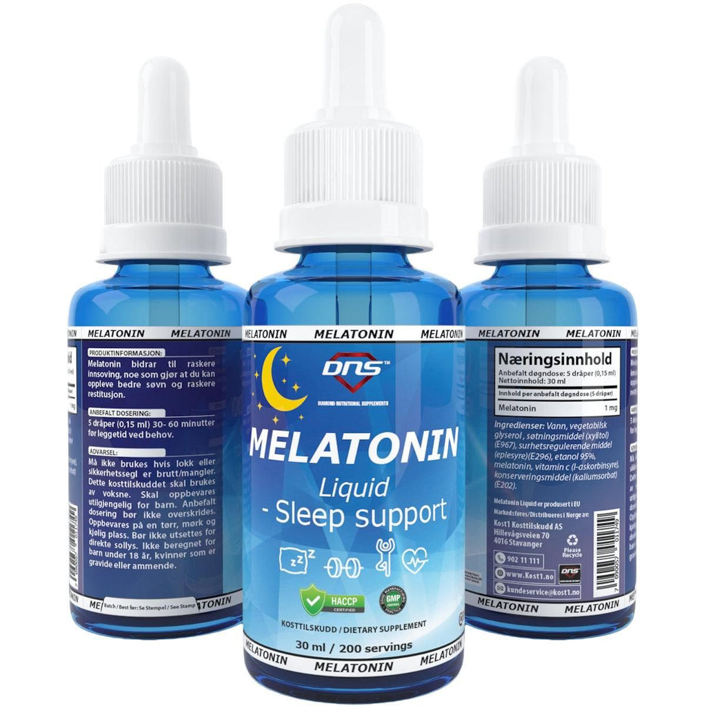 DNS Melatonin Liquid Sleep Support 30 ml-Highwhey.no