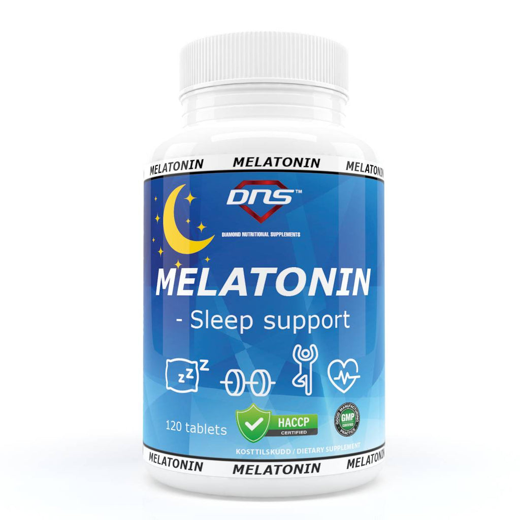 DNS Melatonin Sleep Support 120 tabletter-Highwhey.no