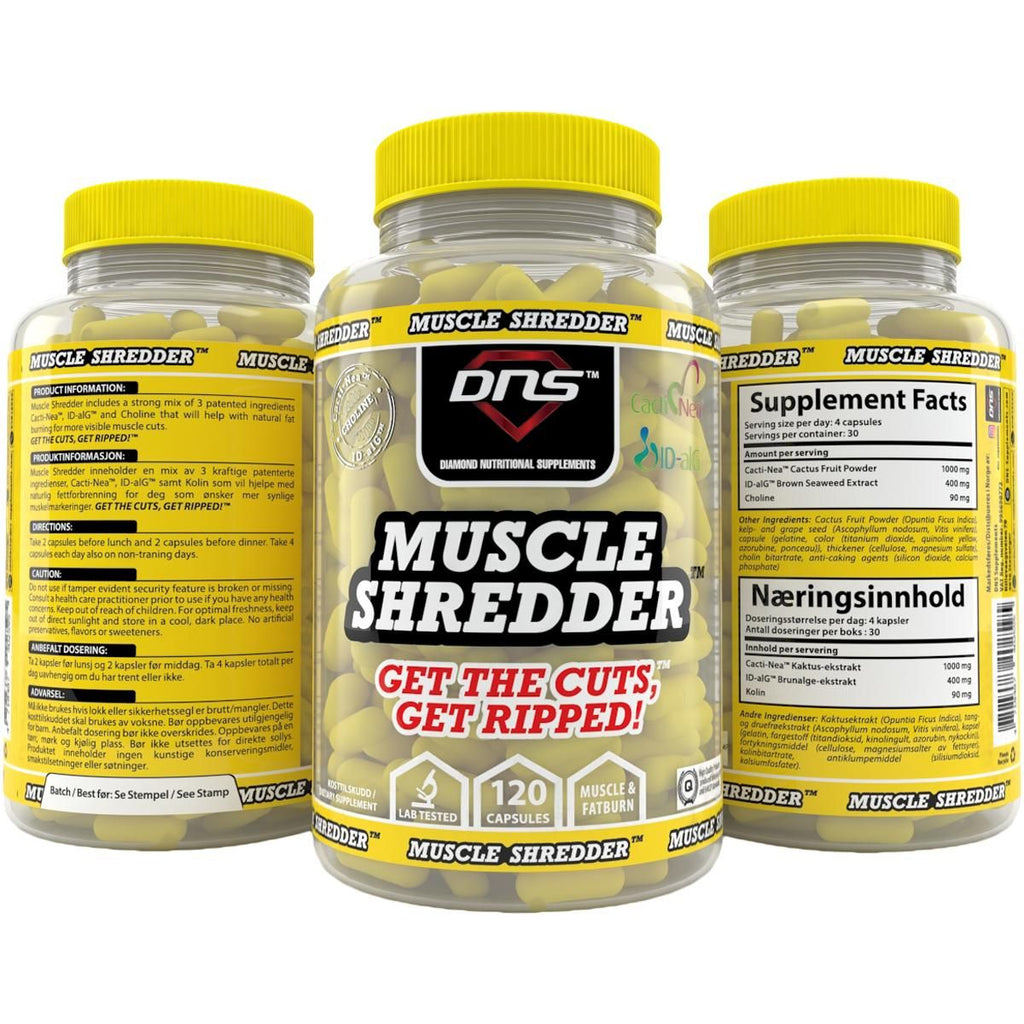 DNS Muscle Shredder™ 120 kapsler-Highwhey.no