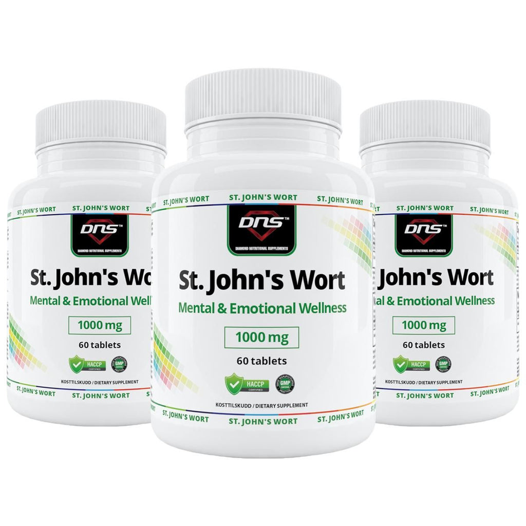 DNS St. John's Wort - Mental & Emotional Welness 60 tabletter-Highwhey.no