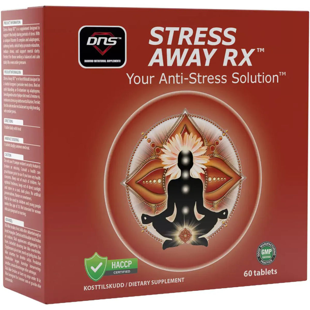 DNS Stress Away RX™ 60 tabletter-Highwhey.no