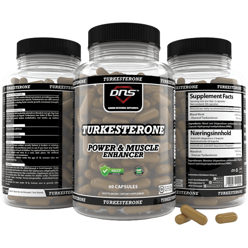 DNS Turkesterone Power & Muscle Enhancer 60 kapsler-Highwhey.no