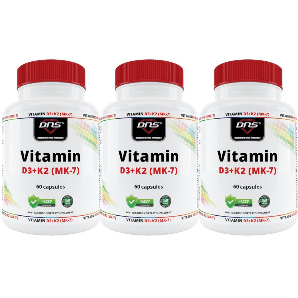 DNS Vitamin D3 + K2 (MK-7) 60 kapsler-Highwhey.no