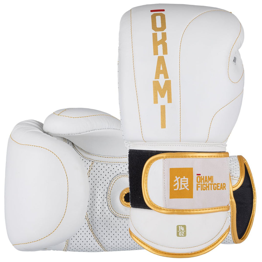 OKAMI Air Tec Boksehansker Hvit-Highwhey.no