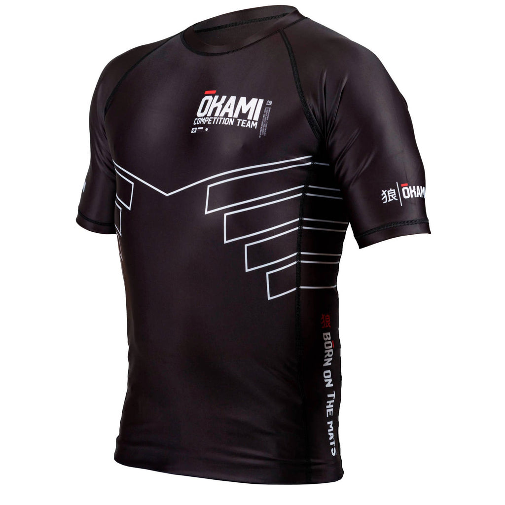 Okami Ranked Competition Team Rashguard Svart-Highwhey.no