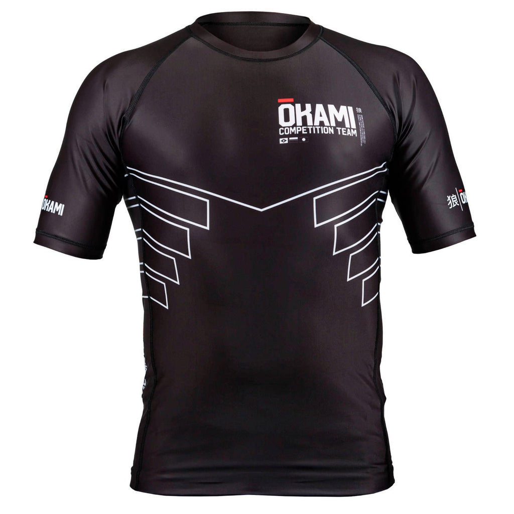 Okami Ranked Competition Team Rashguard Svart-Highwhey.no