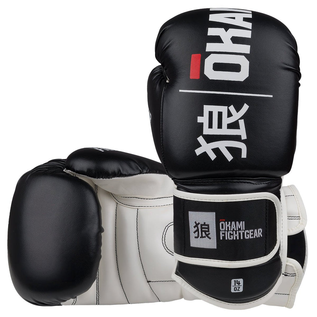 OKAMI Rumble Boksehansker Svart/Hvit-Highwhey.no