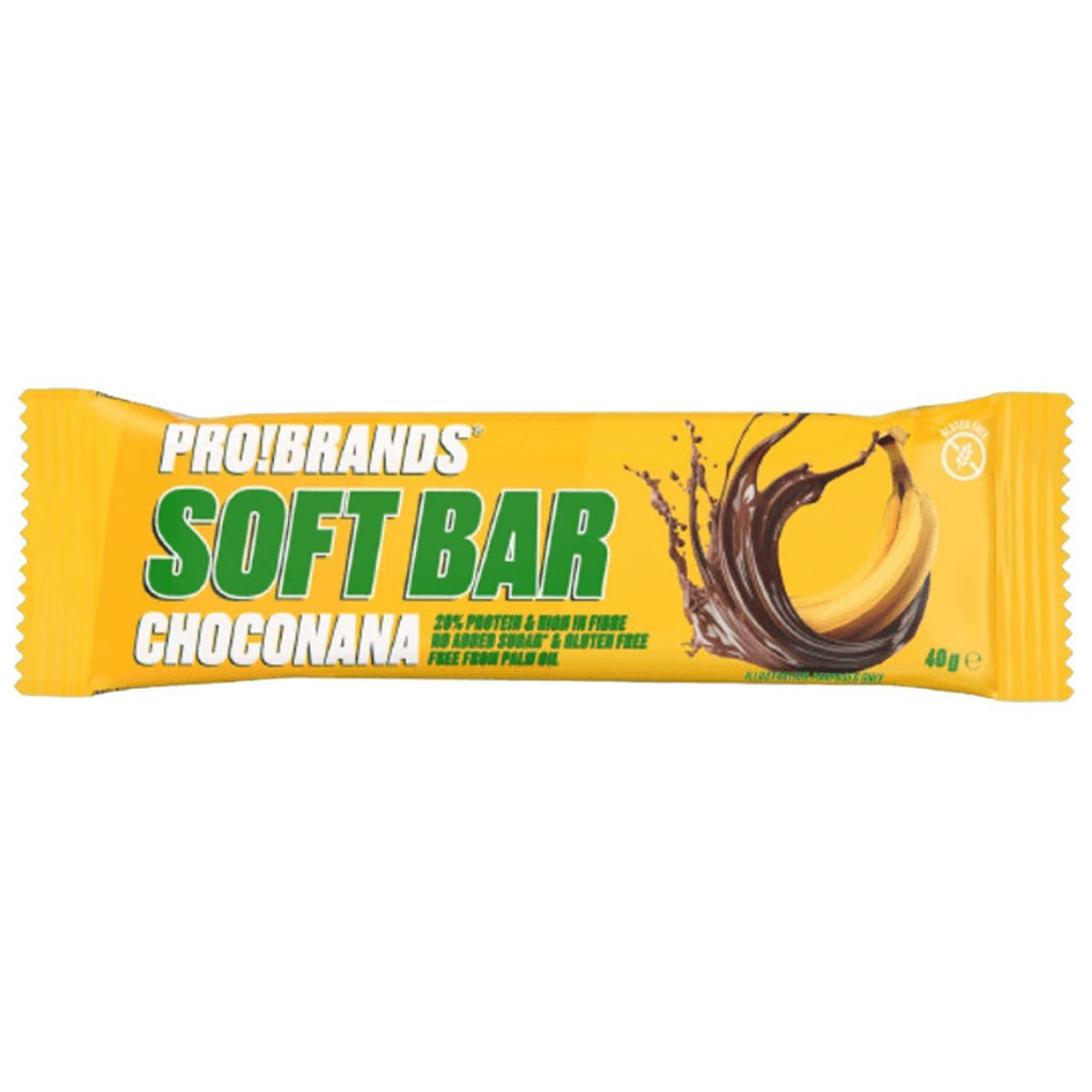 Pro!Brands Soft Bar Choconana Proteinbar 40 gram-Highwhey.no