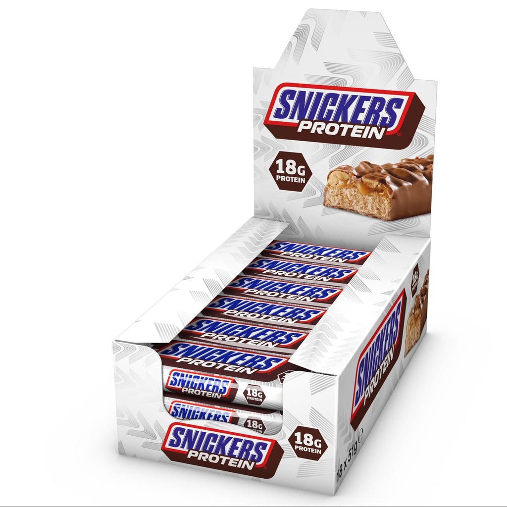 Snickers Proteinbar 51 gram - 18 g Protein per Bar!-Highwhey.no