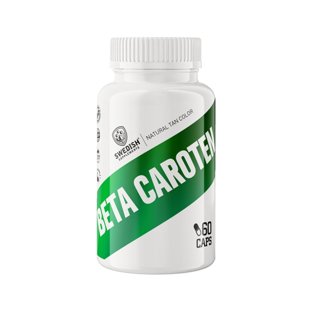 Swedish Supplements Beta Caroten 60 kapsler-Highwhey.no