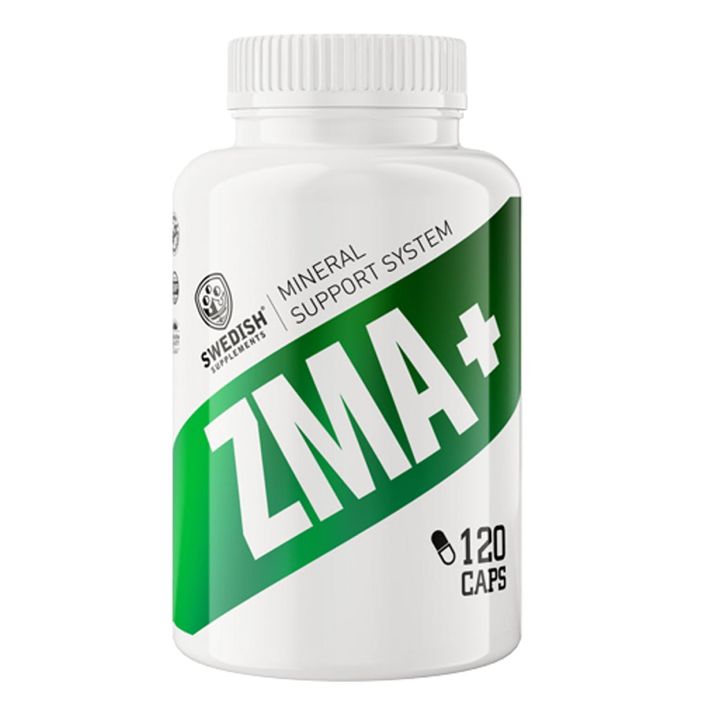 Swedish Supplements ZMA+ 120 kapsler-Highwhey.no