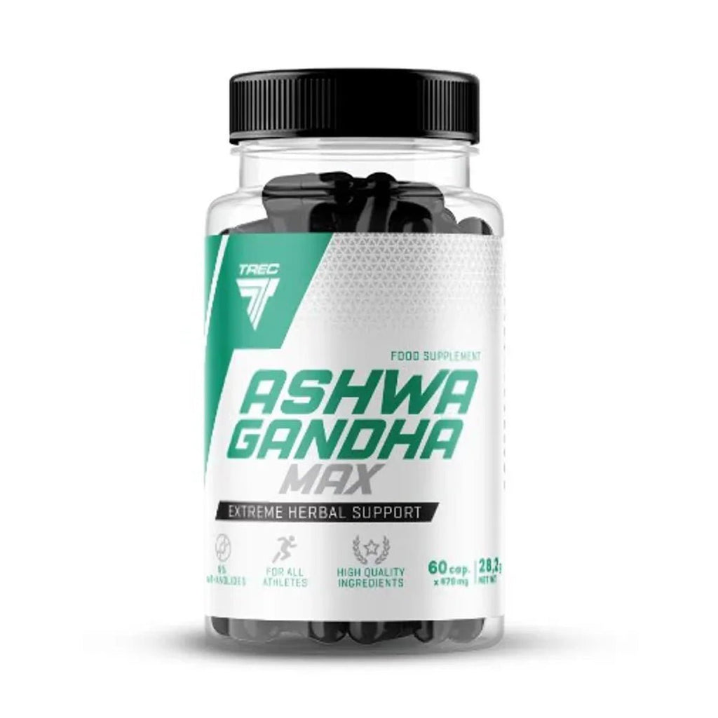 Trec Ashwagandha Max 60 kapsler-Highwhey.no